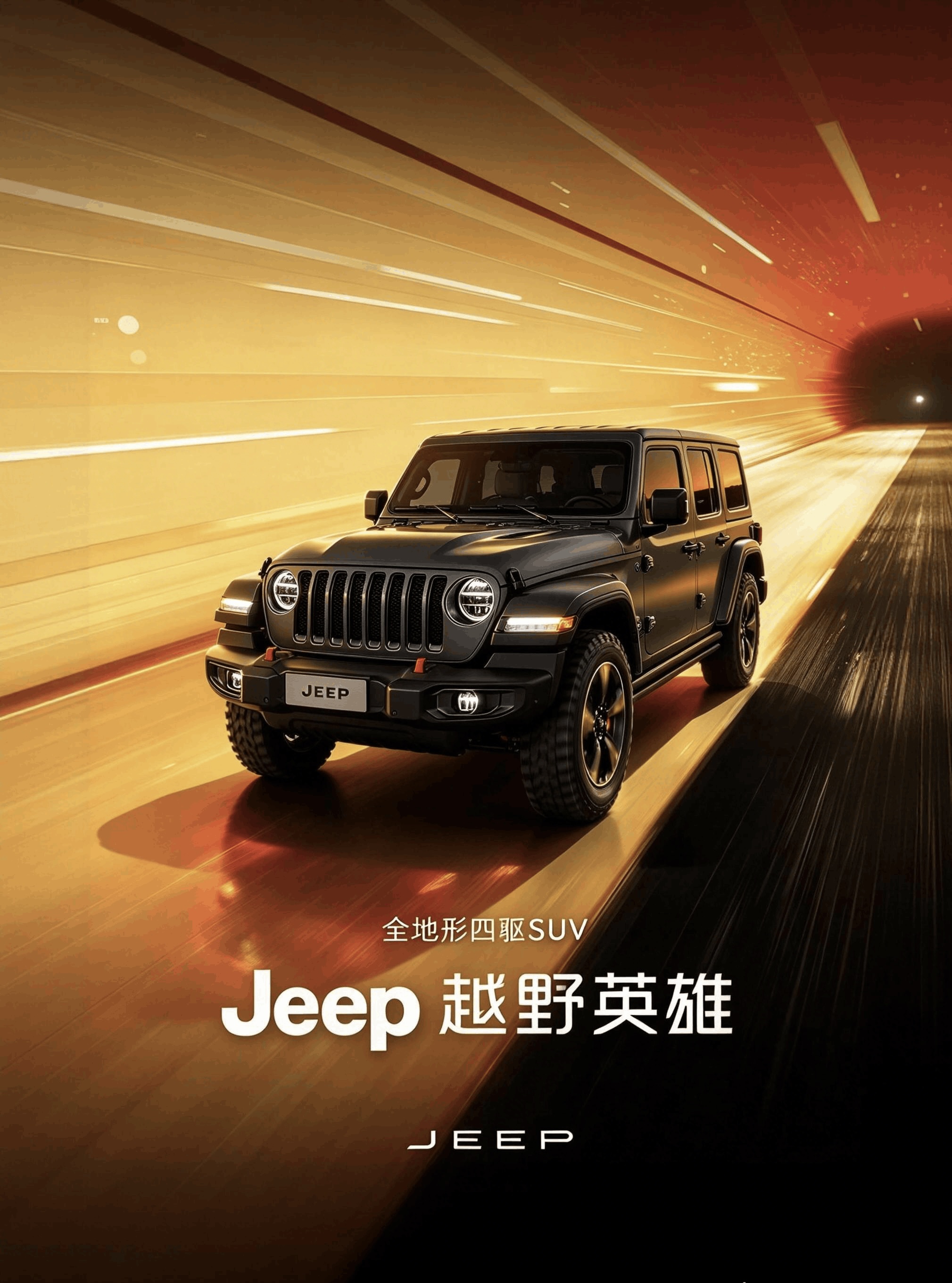 Jeep 越野英雄海报